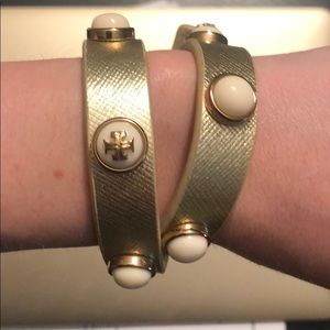 Tory Burch Leather Wrap Bracelet